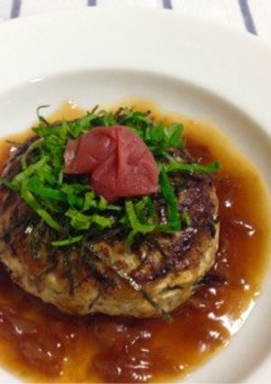 すっぱ旨い！梅ずくし豆腐ハンバーグ-レシピのメイン写真