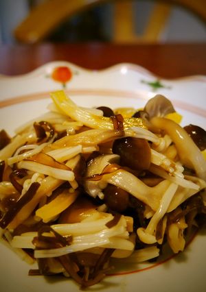 キノコの昆布和え♪簡単！低カロリー♪-レシピのメイン写真