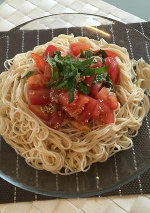 さっぱりトマトそうめん-レシピのメイン写真