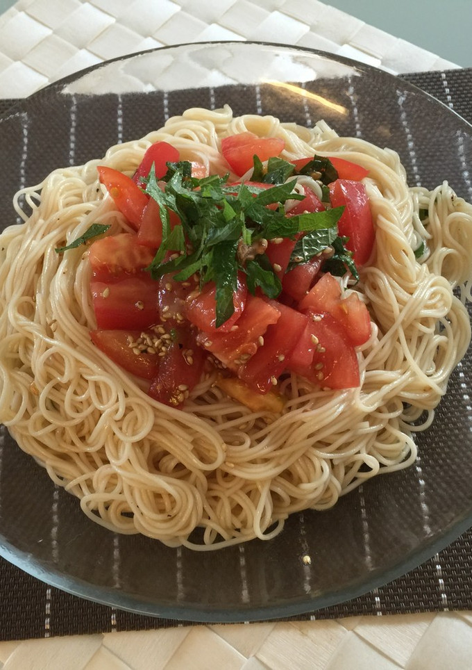 さっぱりトマトそうめん-レシピのメイン写真
