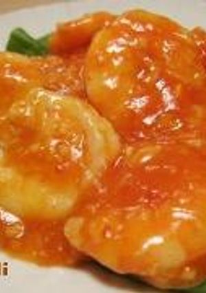 簡単スリーステップ⭐︎海老のチリソース-レシピのメイン写真