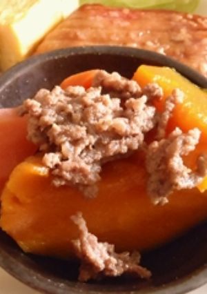 昭和のお母さんの甘〜いカボチャ煮-レシピのメイン写真