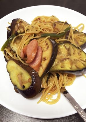 なすときのこのパスタ-レシピのメイン写真