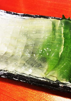 不思議食感 アロエベラのお刺身-レシピのメイン写真