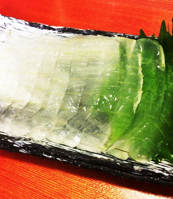 不思議食感 アロエベラのお刺身-レシピのメイン写真