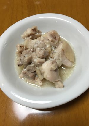 超簡単サッパリ鶏肉の塩麹和え-レシピのメイン写真