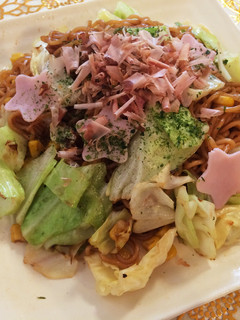 簡単子供ランチ☆サッポロ一番コーン焼そば-レシピのメイン写真