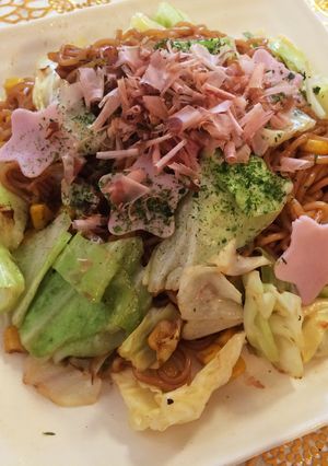 簡単子供ランチ☆サッポロ一番コーン焼そば-レシピのメイン写真