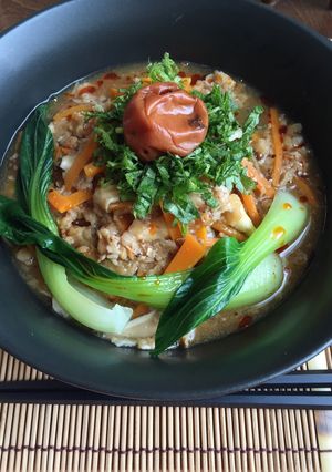 ☆*:.梅干しのサンラータン麺.:*☆-レシピのメイン写真