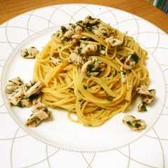 รูปของ 夏にはぴったり！！冷製梅しそパスタ