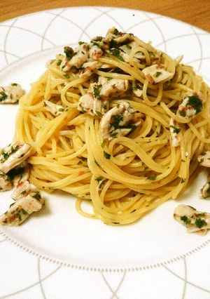 夏にはぴったり！！冷製梅しそパスタ-レシピのメイン写真