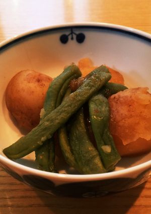新じゃが×いんげん豆の煮っころがし♡-レシピのメイン写真