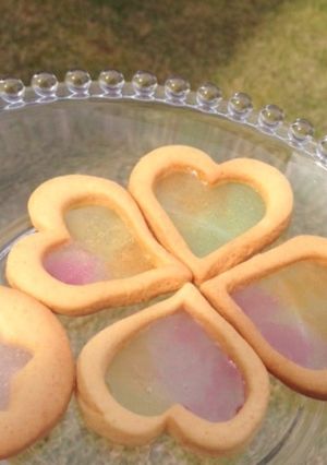 ステンドグラスクッキー☆:*•°-レシピのメイン写真