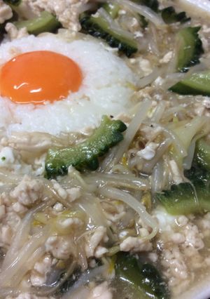 ゴーヤの塩餡かけ-レシピのメイン写真