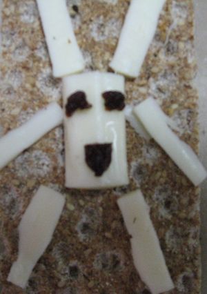 うさぎ（？）のモッツアレラ-レシピのメイン写真