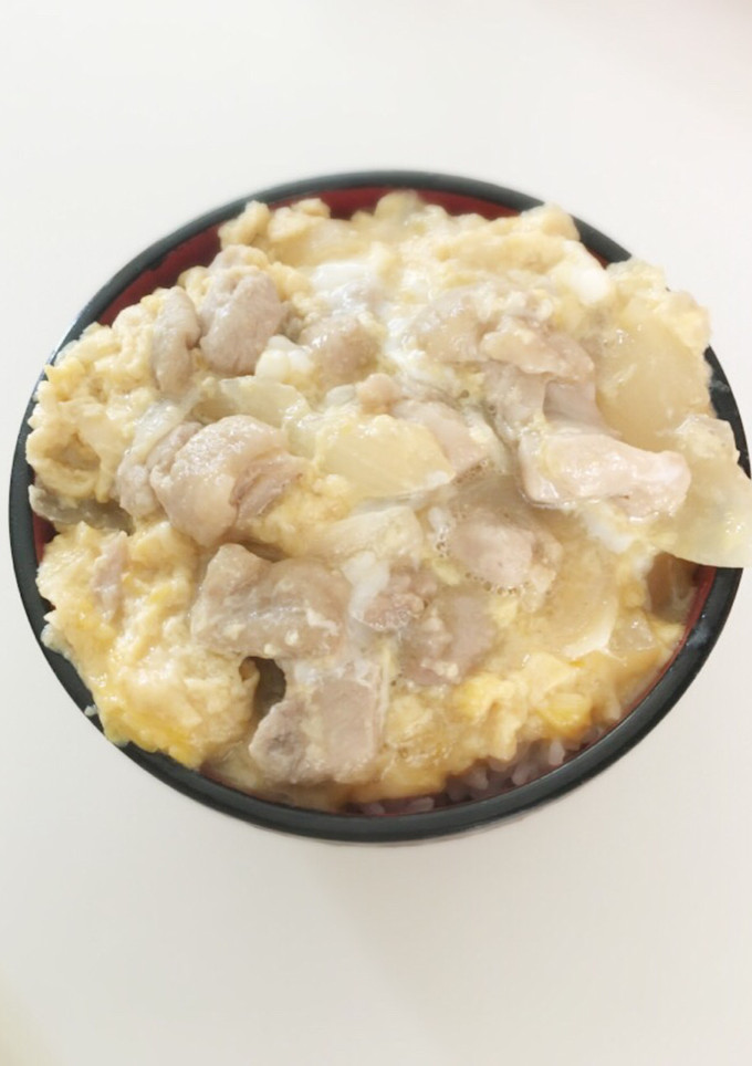 簡単！めんつゆでふわとろ親子丼♡-レシピのメイン写真