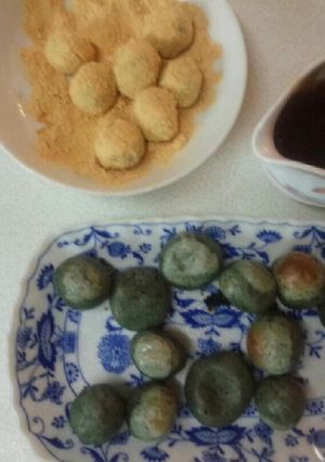 血管ダイエット食780(ヨモギ団子)-レシピのメイン写真