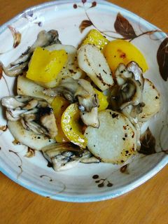 長芋の塩バター炒め-レシピのメイン写真