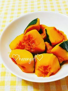 和風だし香る甘くない*かぼちゃの煮物*-レシピのメイン写真