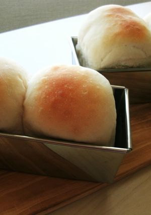百均のパウンド型で作る、ミニ山食パン。-レシピのメイン写真