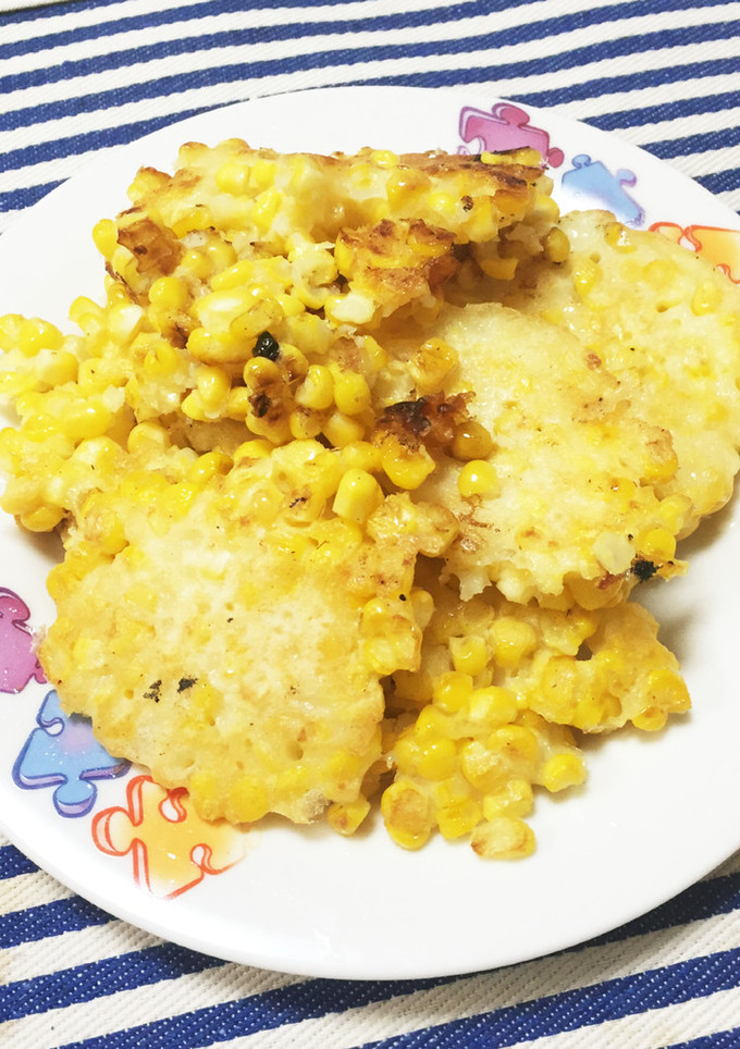 簡単！米粉でとうもろこしの天ぷら-レシピのメイン写真