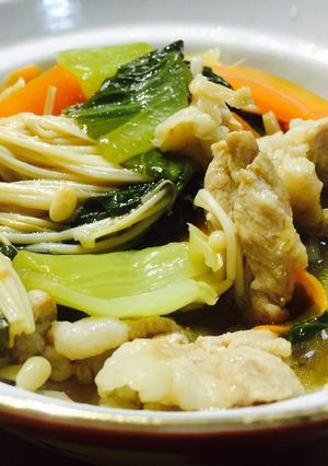 中華風スープ-レシピのメイン写真