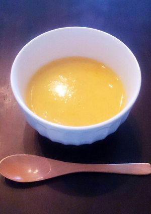 和風★豆乳でにんじんポタージュ-レシピのメイン写真