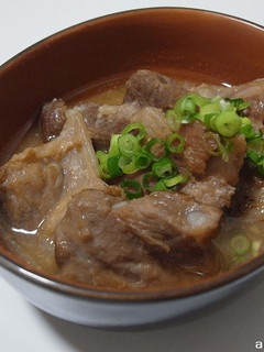 簡単!豚なんこつの味噌煮-レシピのメイン写真