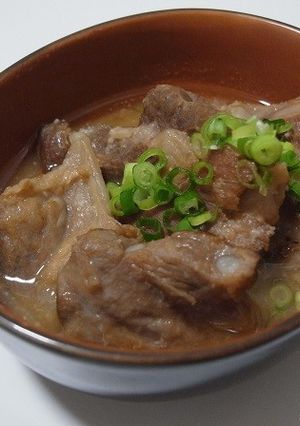 簡単！豚なんこつの味噌煮-レシピのメイン写真