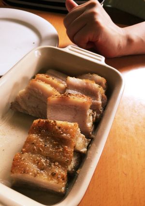 肉汁じわ〜。ジューシー三枚肉のロースト-レシピのメイン写真