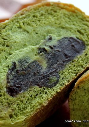 冷やして♪抹茶ホイップあんぱん-レシピのメイン写真
