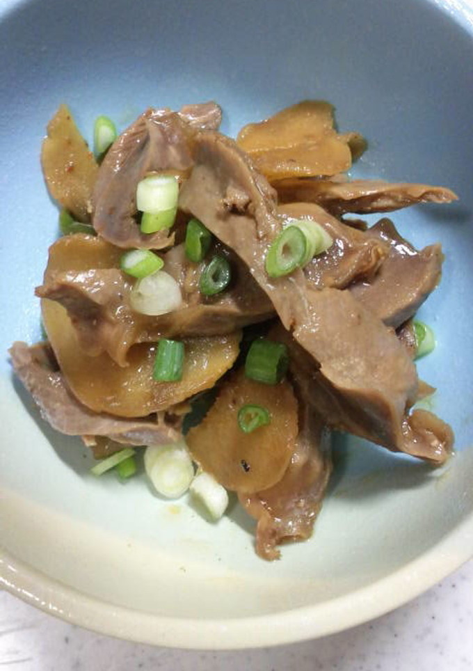 すなずりの中華風味(砂肝の中華風味）-レシピのメイン写真