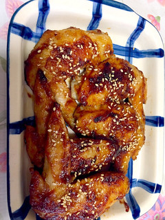 簡単油いらない焼き手羽先-レシピのメイン写真