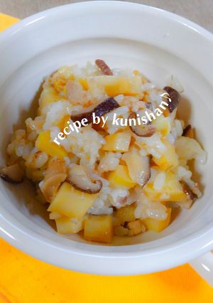 筍と椎茸のバター醤油ライス♪-レシピのメイン写真