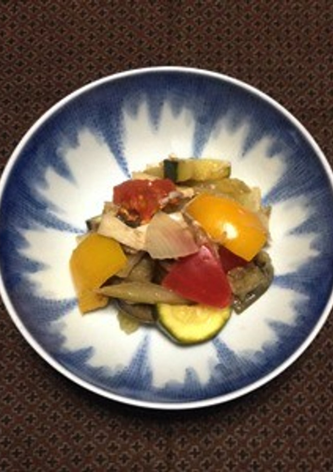 しらすと焼き野菜のマリネ-レシピのメイン写真