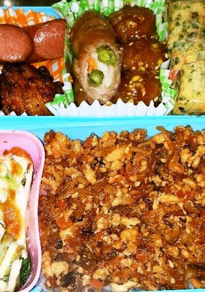 鶏そぼろふりかけ-レシピのメイン写真