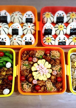 運動会お弁当 キャラ弁-レシピのメイン写真