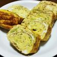 ごま薫る☆ねぎの玉子焼き
