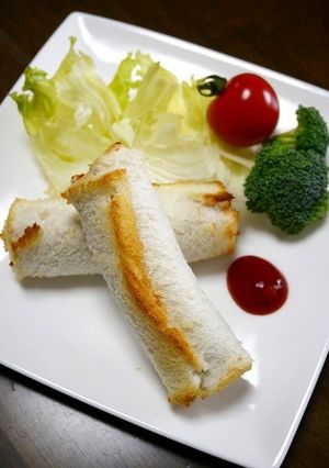 簡単！マキマキトースト(ホットドッグ)-レシピのメイン写真