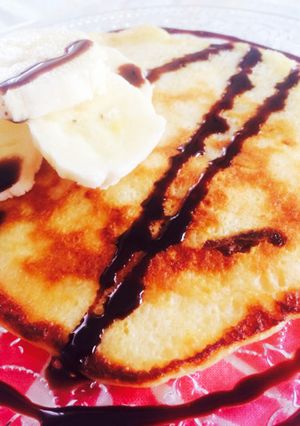 【簡単朝食】ジュワッと食感♪パンケーキ★-レシピのメイン写真