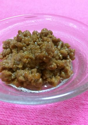 【減塩】無塩みそで肉味噌-レシピのメイン写真