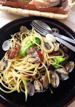 アサリとブロッコリーのパスタ(ボンゴレ)-レシピのメイン写真
