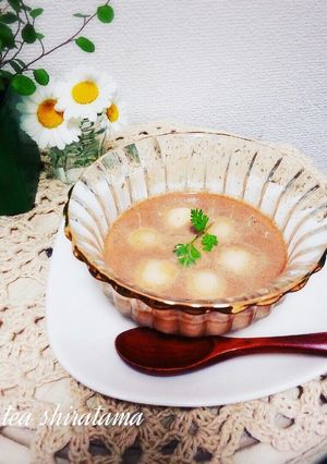 ミルクティー白玉-レシピのメイン写真