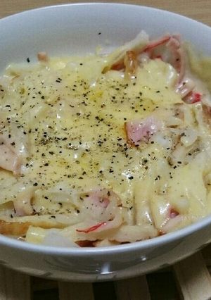 レンチンで簡単 玉ねぎのチーズグラタン風-レシピのメイン写真
