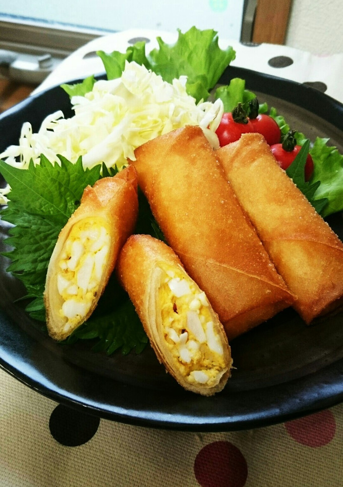 ギョニソと卵の春巻き-レシピのメイン写真