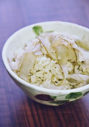 春ごぼうのシンプル炊き込みご飯-レシピのメイン写真