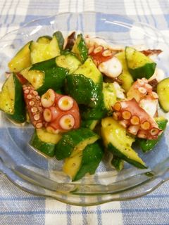 洋風★たことキュウリの炒め物-レシピのメイン写真