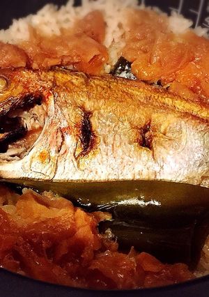 炊飯器で簡単！『梅鯛めし』-レシピのメイン写真