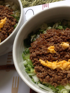 ニコちゃんの梅そぼろ丼-レシピのメイン写真