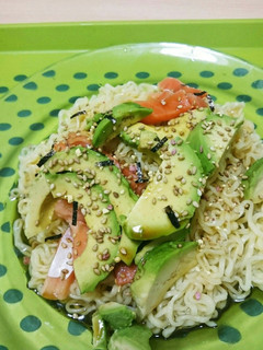 アボカドとサーモンの冷やし中華☆-レシピのメイン写真